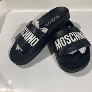 Kids UNISEX Moschino slides